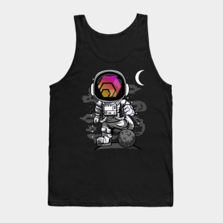 Astronaut HEX Coin To The Moon Crypto Token Cryptocurrency Wallet Birthday Gift For Men Women Kids Tank Top